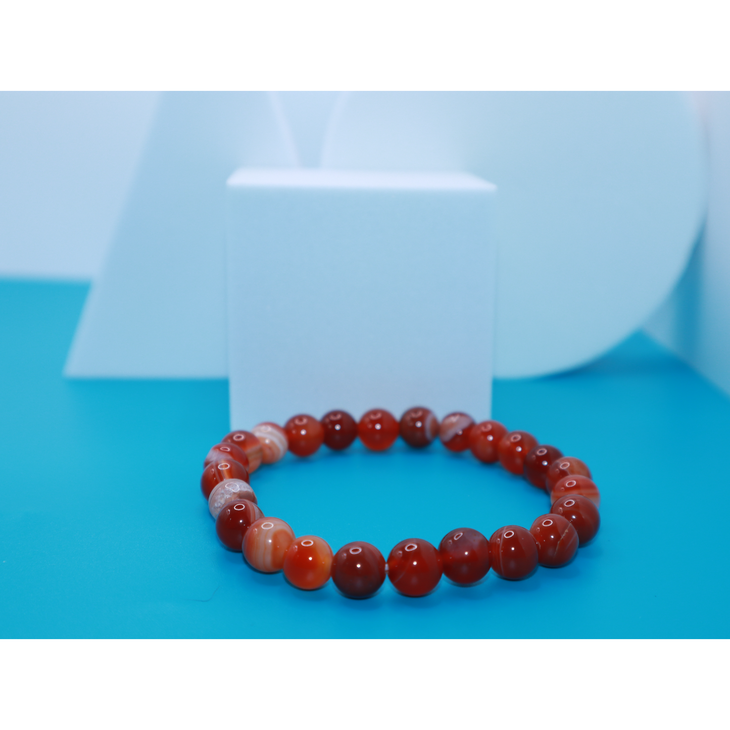 Carnelian Crystal Bracelet - The Stone of Motivation