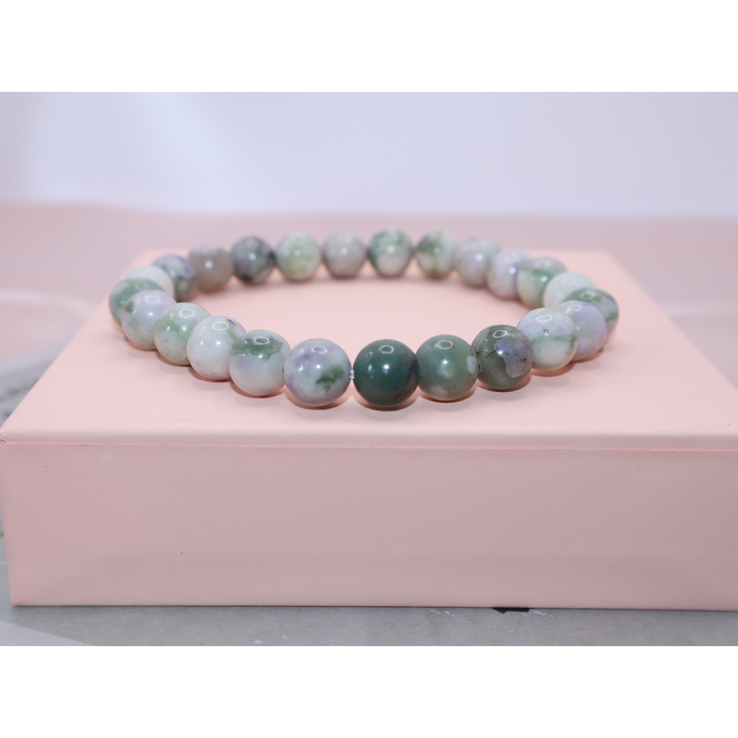 Lucky Jade Crystal Bracelet - Stone of Luck and Prosperity