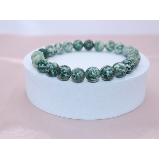 Qinghai Emerald Crystal Bracelet For Stress Relief